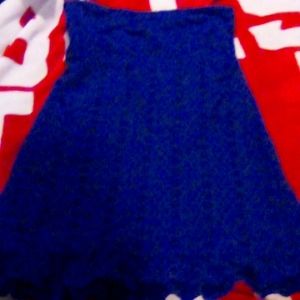 Old Navy strapless dress Navy blue color.Size 12